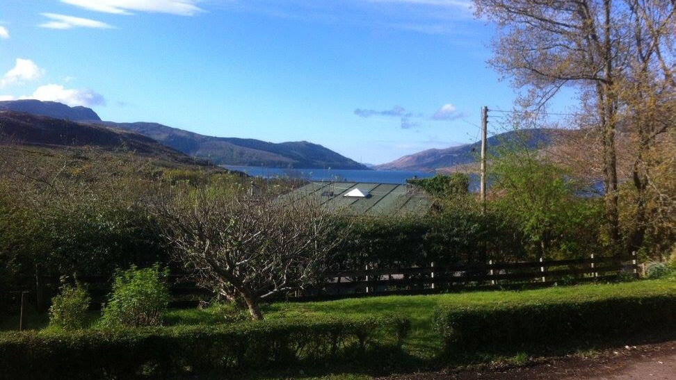 View across Loch Alsh to the Glen Elg narrows